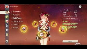 My Yanfei Build | Genshin Impact
