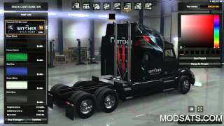 Peterbilt 579 Wild Hunt Skin Mod | ATS mod
