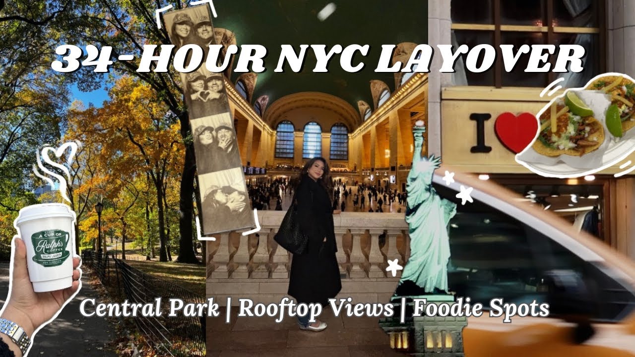 Осень в Нью-Йорке 🍂🚖🗽 | Видеоблог бортпроводника!