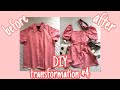 DIY transformation from men's old polo to diy dress (DIY#4)