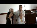 Slobozia Sucevei. Verisoarele Tabita , Lavinia , Sabina &amp; Miriam slavindu-l pe Dumnezeu.  04.08.19.