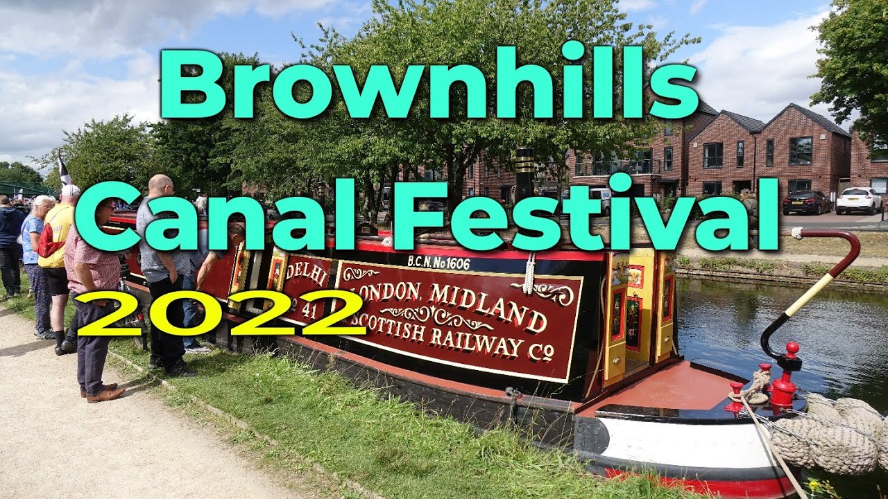 Brownhills Canal Festival 2022 YouTube