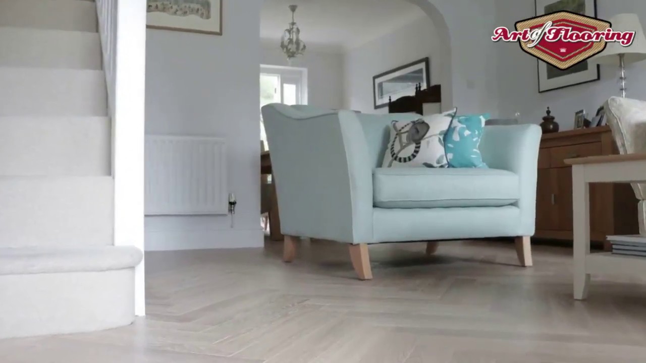 Panaget Classic Tufeau French Oak Herringbone - Living Room - Cambridge