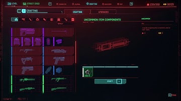 How to craft faster in cyberpunk. (Tutorial)