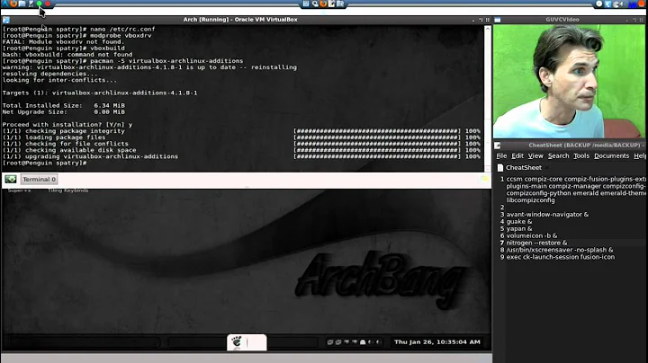 Using COMPIZ as a Standalone Window Manager in Arch Linux