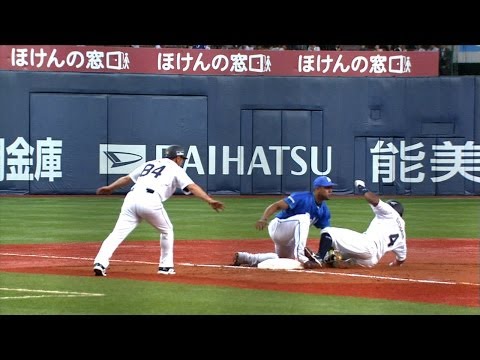 【プロ野球パ】場内から温かい拍手だが、バルさん古巣相手に痛い目に  2014/06/11 Bs-DB