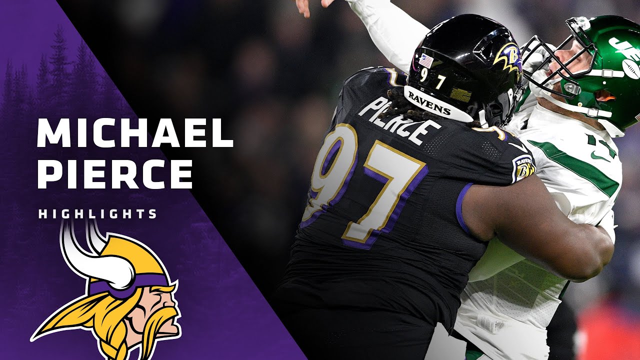 michael pierce vikings jersey