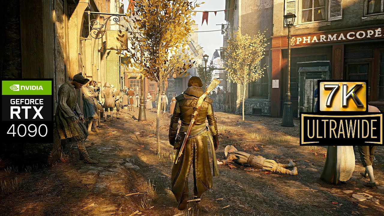 5K] Assassin's Creed Unity [Ultrawide] 2023 NEXT-GEN Ray Tracing MOD RTX  4090 Ryzen 5800X3D 