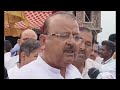 MLA Sh. Chander Parkash Ganga ji opposed JDA Anti-encroachment drives.