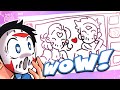 They drew familylirious! | Gartic Phone: Funny Moments!