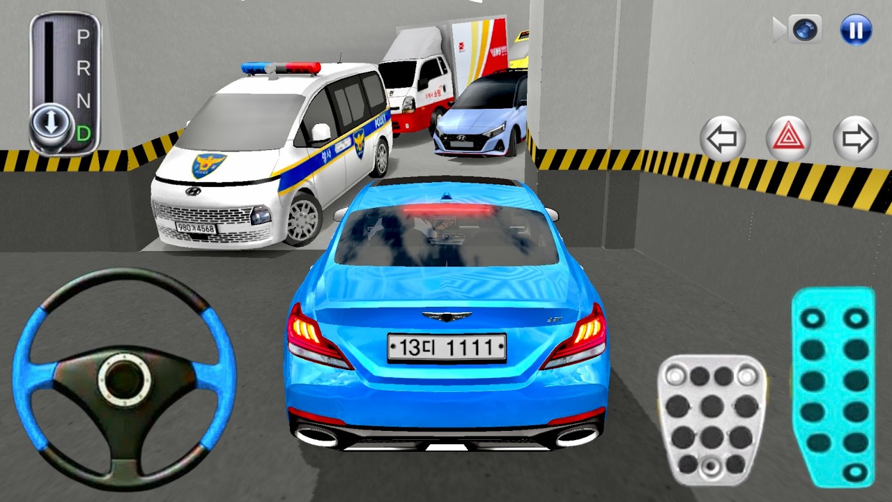 🚗 New Blue Mercedes Car Stuck in Parking Garage! | 3D Driving Class Android Gameplay 2026