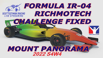 IRACING FORMULA IR-04 RICMOTECH CHALLENGE: FIXED AT MOUNT PANORAMA