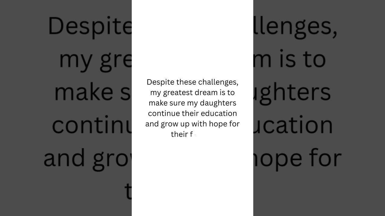 Our Bright Futures Fund – A Mother’s Dream for Her Daughters