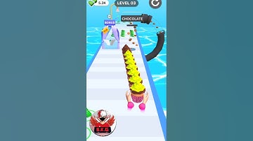 Bakery Stack Run Level -3#shorts #funny #trending #viral