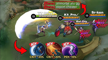 🔥 Alucard CRITICAL 1-HIT! The Most Broken Damage Build in 2025