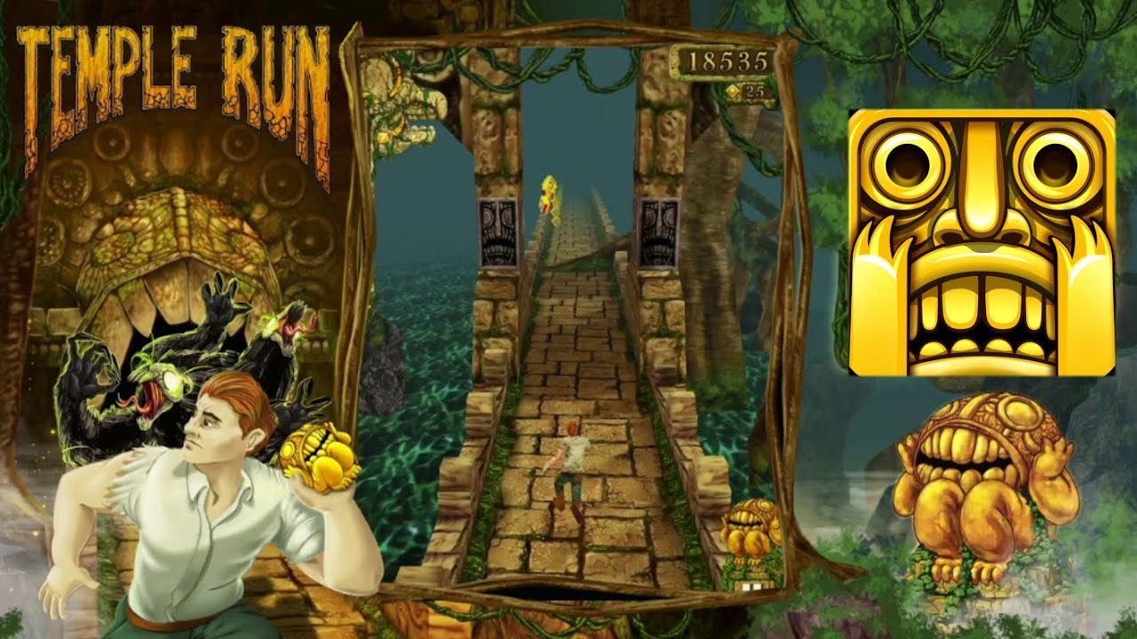 Temple Run - Gameplay Walkthrough Part1 (Android,iOS) Kids Gaming Gallery