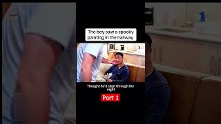 Spooky Painting in the Hallway, Part-1 #trending #movie #scary #recap #explained #story