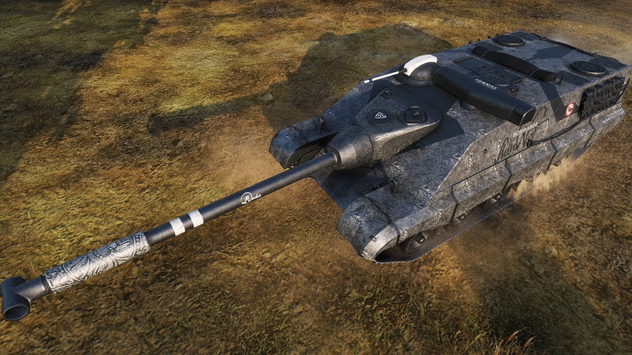wot replay WoT AMX 50 Foch 155 (SkinWoT skin) 12.770 DMG !!! - Karelia