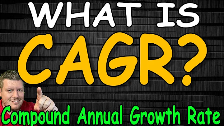 CAGR Explained Easy With Formula