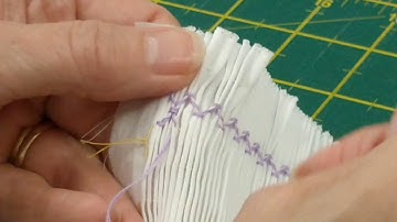 How to smock a Half step wave part 2