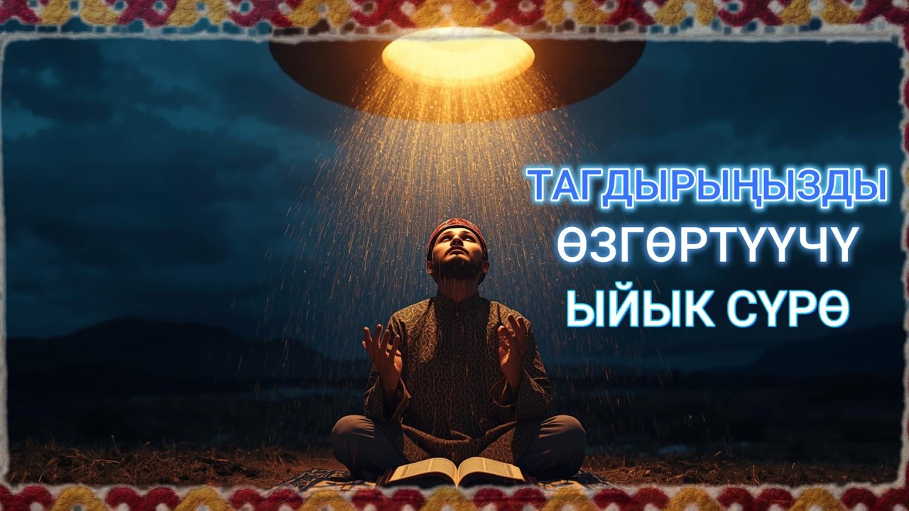 Мухаммед пайгамбардын ﷺ кереметтүү дубасы: Ырыску, ийгилик жана амандыктын эшигин ачат.