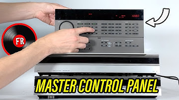 1980s Bang & Olufsen 5500 BeoMaster MASTER CONTROL PANEL - Leisurely Review & Sound Test