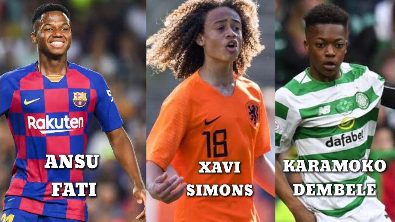 Ansu Fati vs Xavi Simons vs Karamoko Dembele | Skills & Goals - YouTube