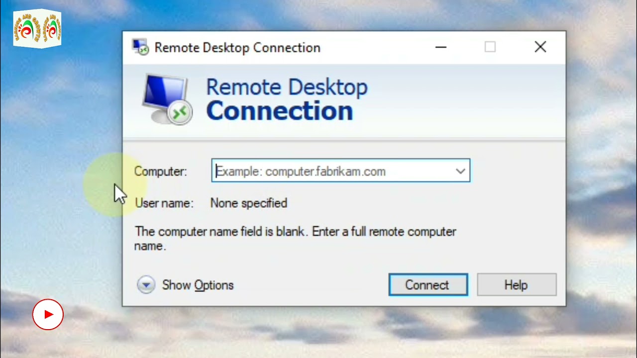 โปรแกรม remote desktop connection  Update 2022  How To Connect Remote Desktop Connection  RDP Server 2021 || How To Link RDP Server With Your PC