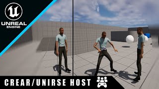 How to create/join a host (Advanced Sessions Plugin Steam) - Unreal Engine 5