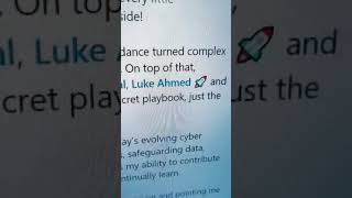 Luke Ahmed's Unbelievable #CISSP Life