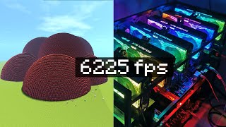 TNT Explosion On a Mining Farm Minecraft (no lag) RTX... screenshot 5