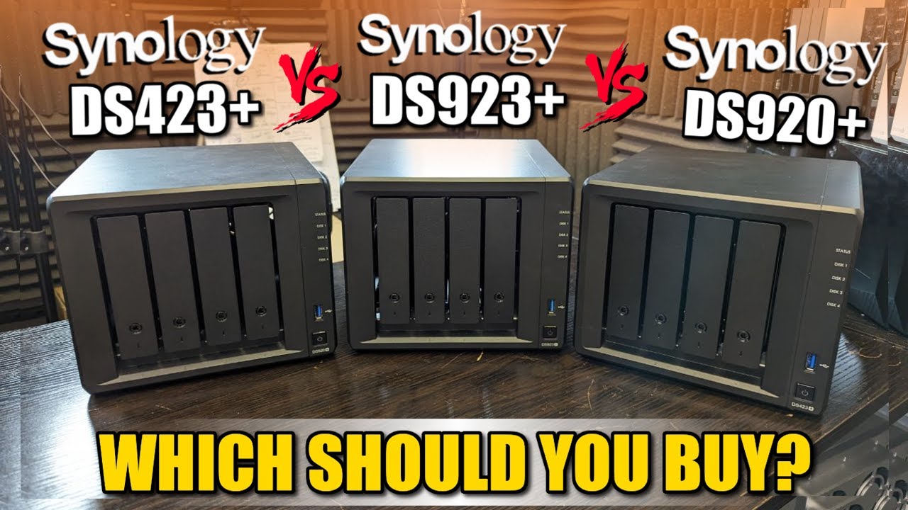 Synology DS923+ vs DS423+ vs DS920+ NAS Comparison 