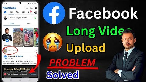 Facebook long video upload problem 2026 | facebook video upload error | upload error facebook video