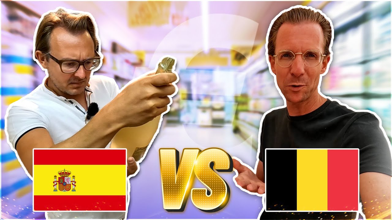 Grote Supermarkt Vergelijkingstest: SPANJE vs BELGIË
