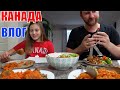 КАНАДА ВЛОГ | Готовлю вкуснейший ужин/ Пробуем абросливу