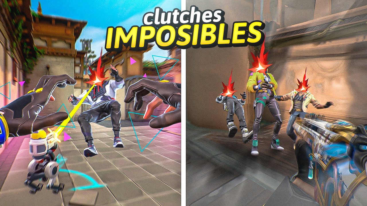 ¡LOS 50 CLUTCHES MÁS IMPOSIBLES EN VALORANT!