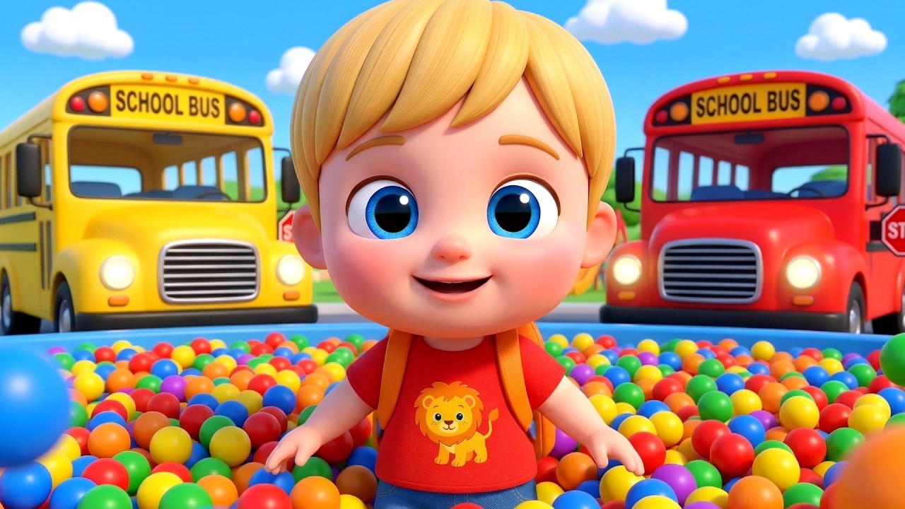 Wheels On The Bus | Sing Along With Me! | Nursery Songs 🎈🍬