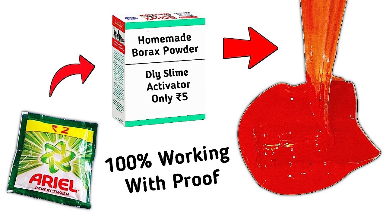 how to make slime activator 100% working with proof