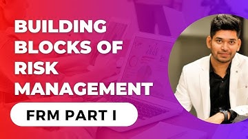 Building blocks of Risk Management FRM Part I 2023 Session