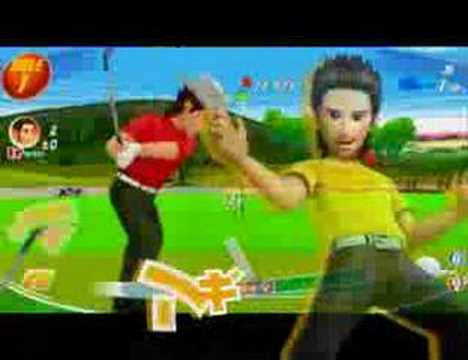 We Love Golf Capcom Character Costumes Wii Game Youtube