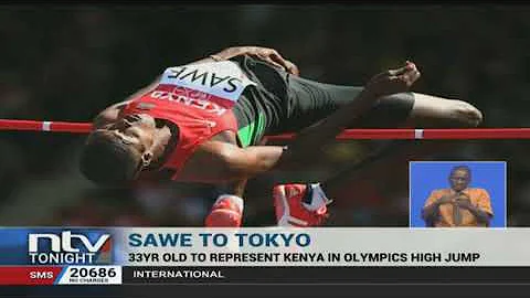 Mathew Sawe, Kenya’s first high jump Olympian