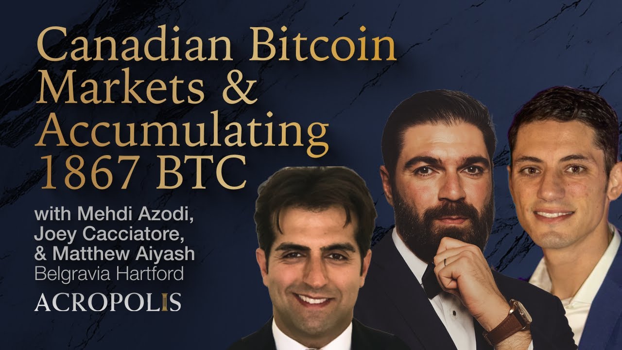 Canadian Bitcoin Markets & Accumulating 1867 BTC with Belgravia Hartford — New Foundations E43