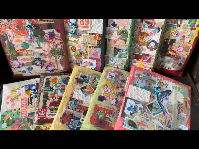 紙ものおすそ分けセットを作っていく | コラージュ素材 | 文房具