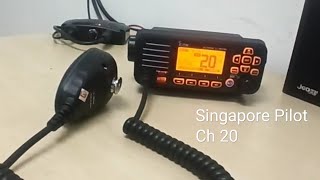komunikasi radio kapal to pilot station