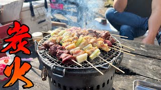 炭火焼き鳥が最高だった！！