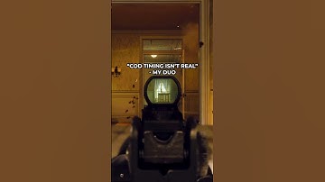 cod timing: happens to the best of us