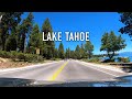 Scenic Drive around Lake Tahoe in 4K