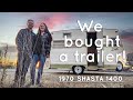 We bought a Shasta 1400! |  camper remodel before tour