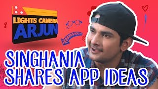 Singhania shares app ideas | Lights Camera Arjun screenshot 5