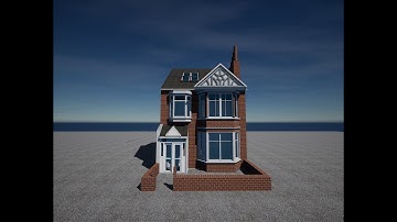 UK 3D House in Unreal Engine 4